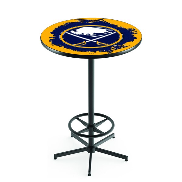 42" Black Buffalo Sabres Pub Table